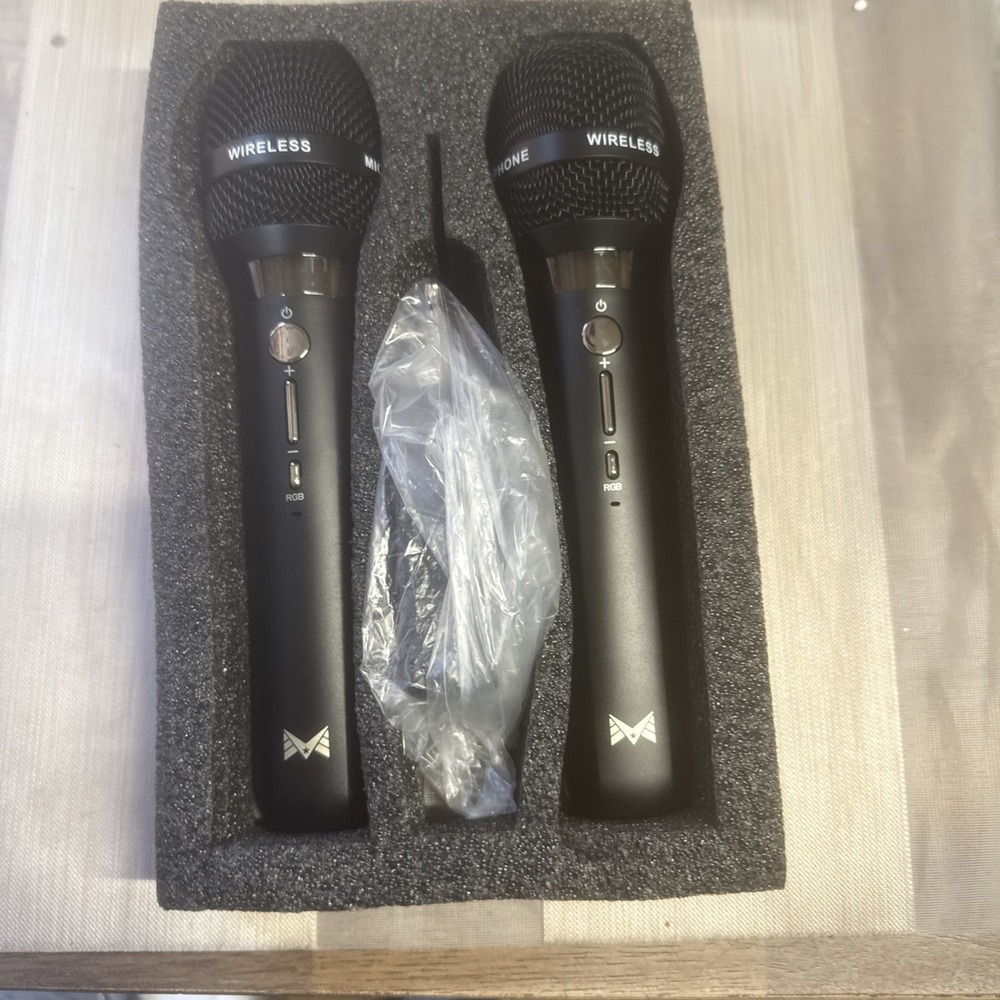Echomussy Wireless Microphones One/One Chip Connection Rechargeable Receiver C1B - Picture 2 of 6
